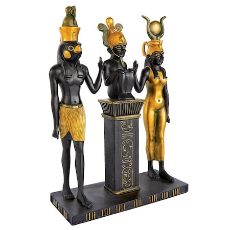 Design Toscano Osiris, Isis and Horus Egyptian Gods Statue WU67955
